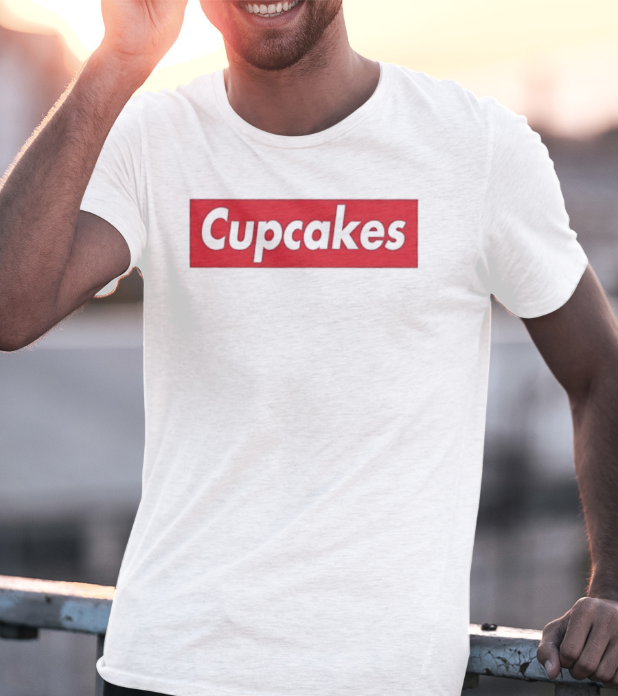 Treat Yourself To Delicious Cupcakes Red Box T-Shirt