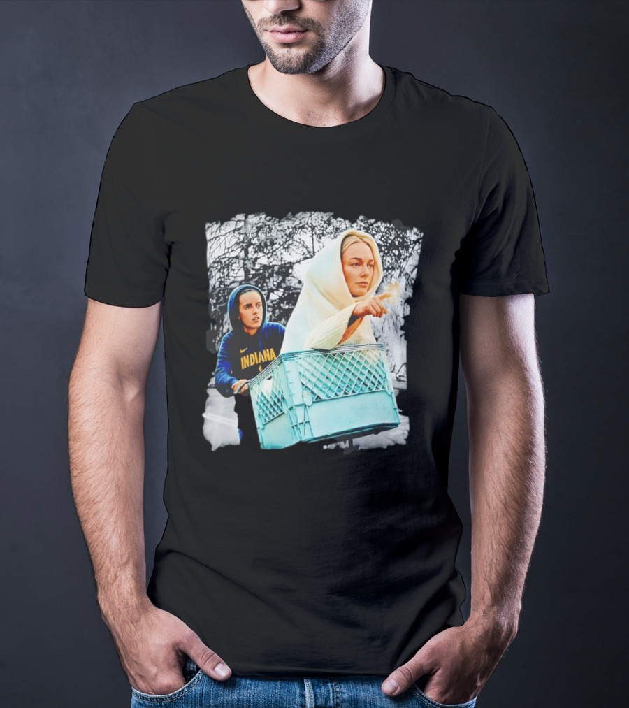 Caitlin Clark Sophie Cunningham ET Indiana Fever Basketball Iconic Movie Mashup 2026 T-Shirt