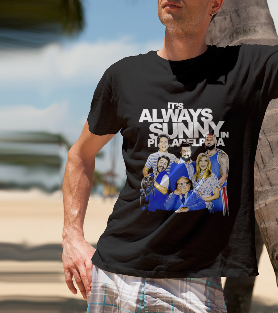 It's Always Sunny In Philadelphia Lebron James Kitten Mittens T-Shirt