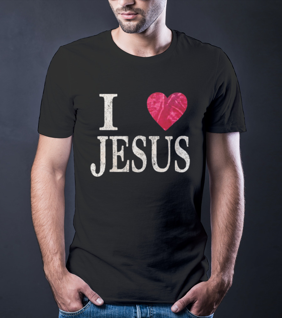 Jessie Bates III I Heart Jesus T-Shirt