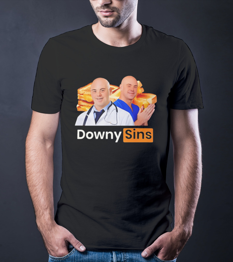 DownySins Meme Parody With Toast T-Shirt
