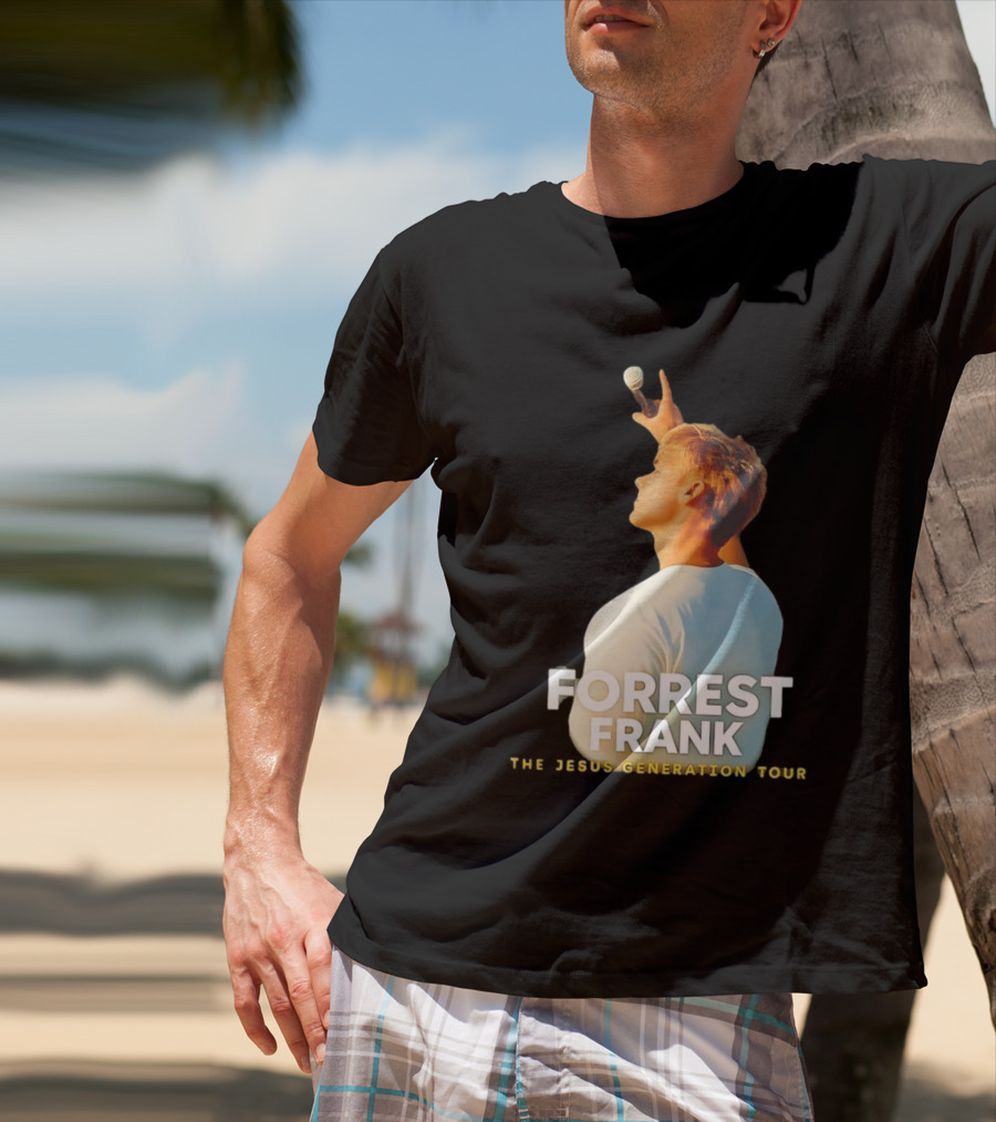 Forrest Frank The Jesus Generation Tour Microphone Pose T-Shirt