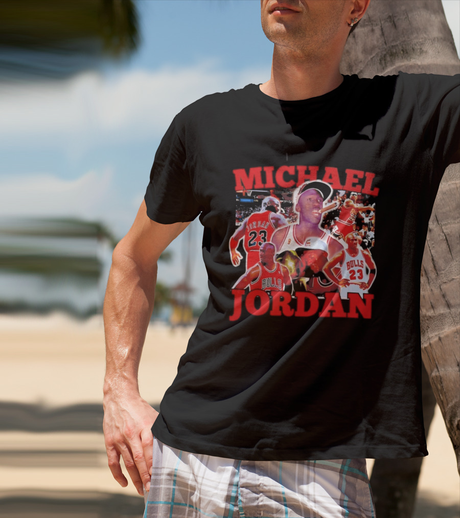 Michael Jordan 23 Bulls 90s T-Shirt