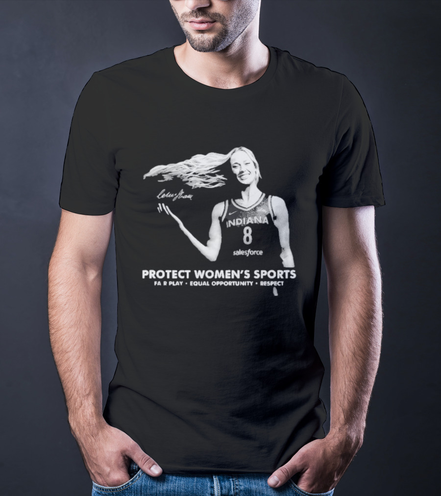 Sophie Cunningham Indiana Protect Women's Sports Fair Play Equal Opportunity Respect T-Shirt