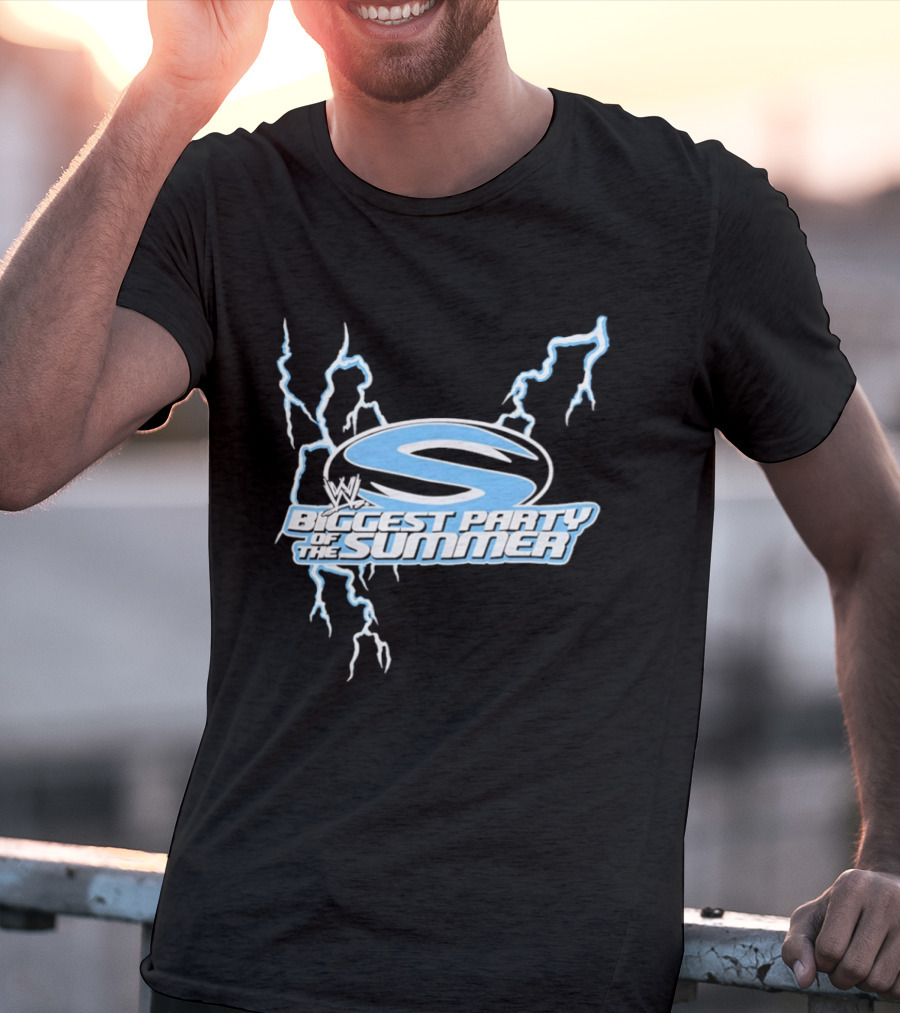 SummerSlam WWE Biggest Party Of The Summer 2026 Lightning Edition T-Shirt