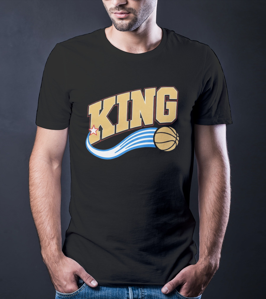 Philadelphia 76ers King Basketball Lebron James T-Shirt
