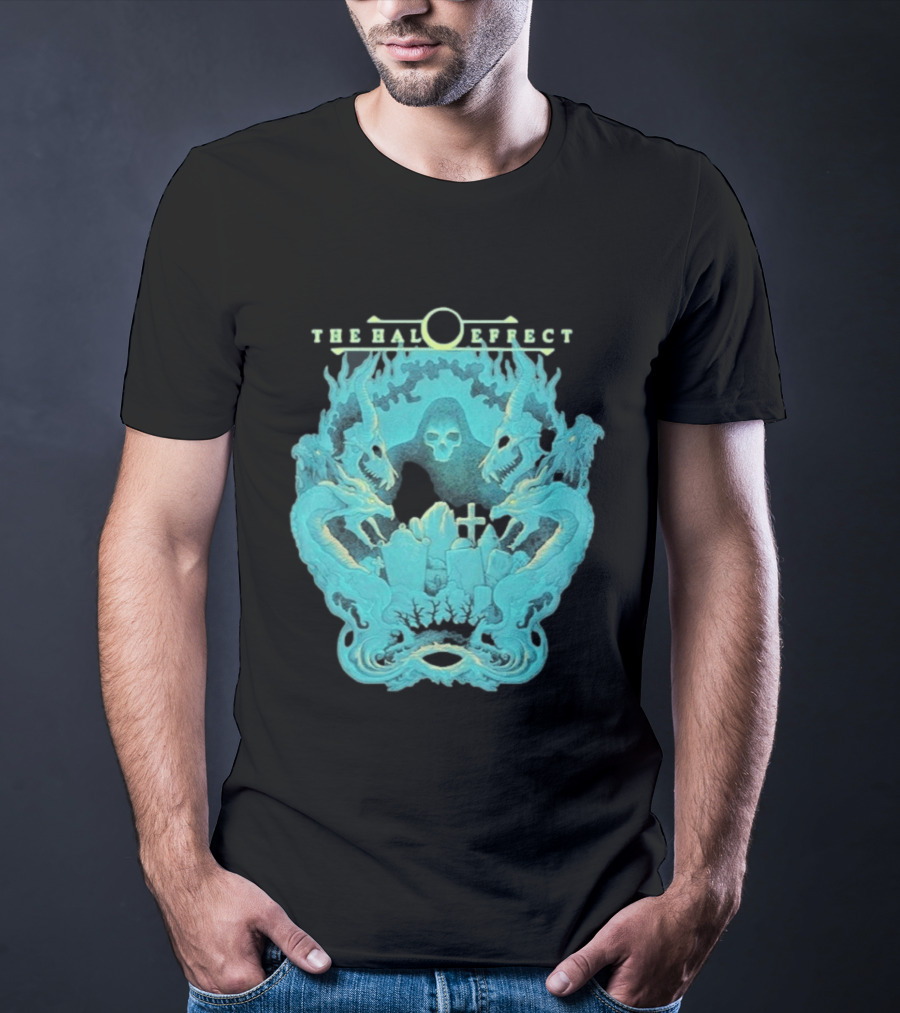 The Halo Effect Dragons Skull Fantasy T-Shirt
