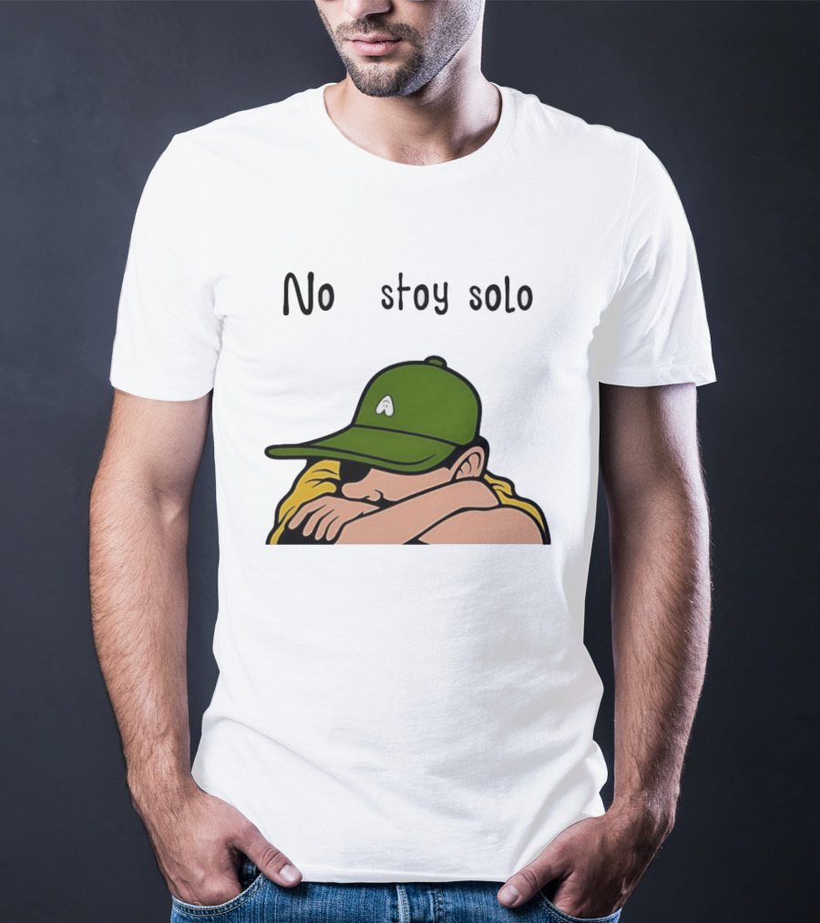 No Estoy Solo Anime Boy In Green Hat And Yellow T-Shirt