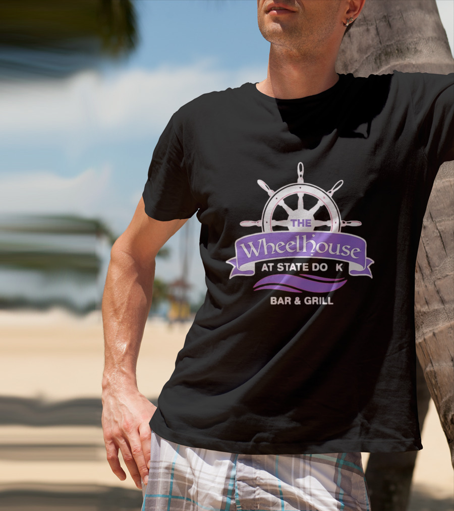 The Wheelhouse At State Dock Bar And Grill Braylon Breeze T-Shirt