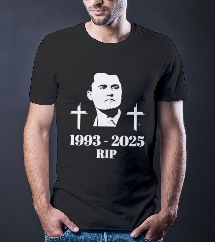 Charlie Kirk Rip 1993 2025 Memorial T-Shirt