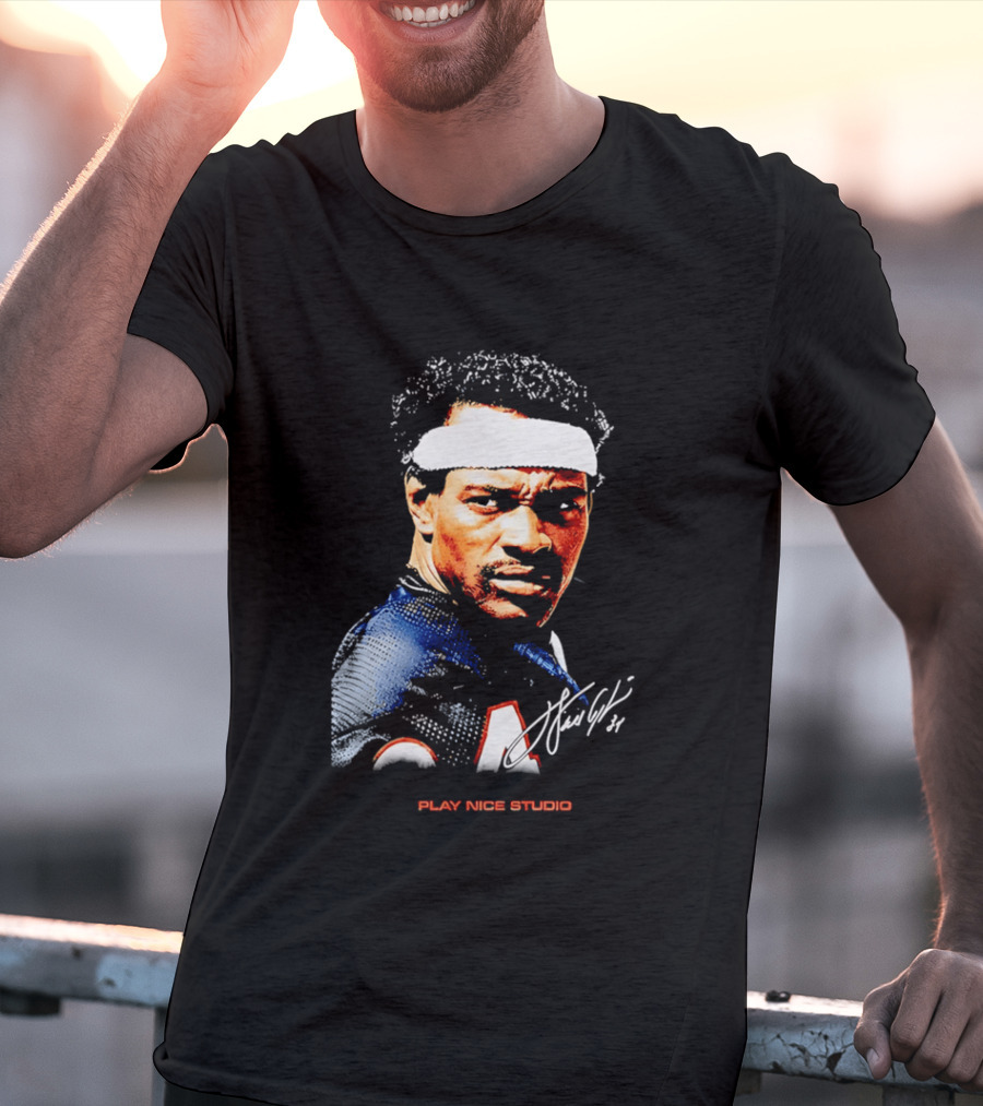 Neville Gallimore Walter Payton 34 Chicago Play Nice Studio T-Shirt