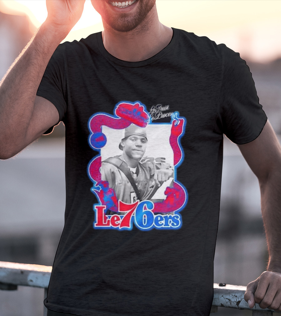 Le Trust Le Process LeBron James Philadelphia 76ers T-Shirt