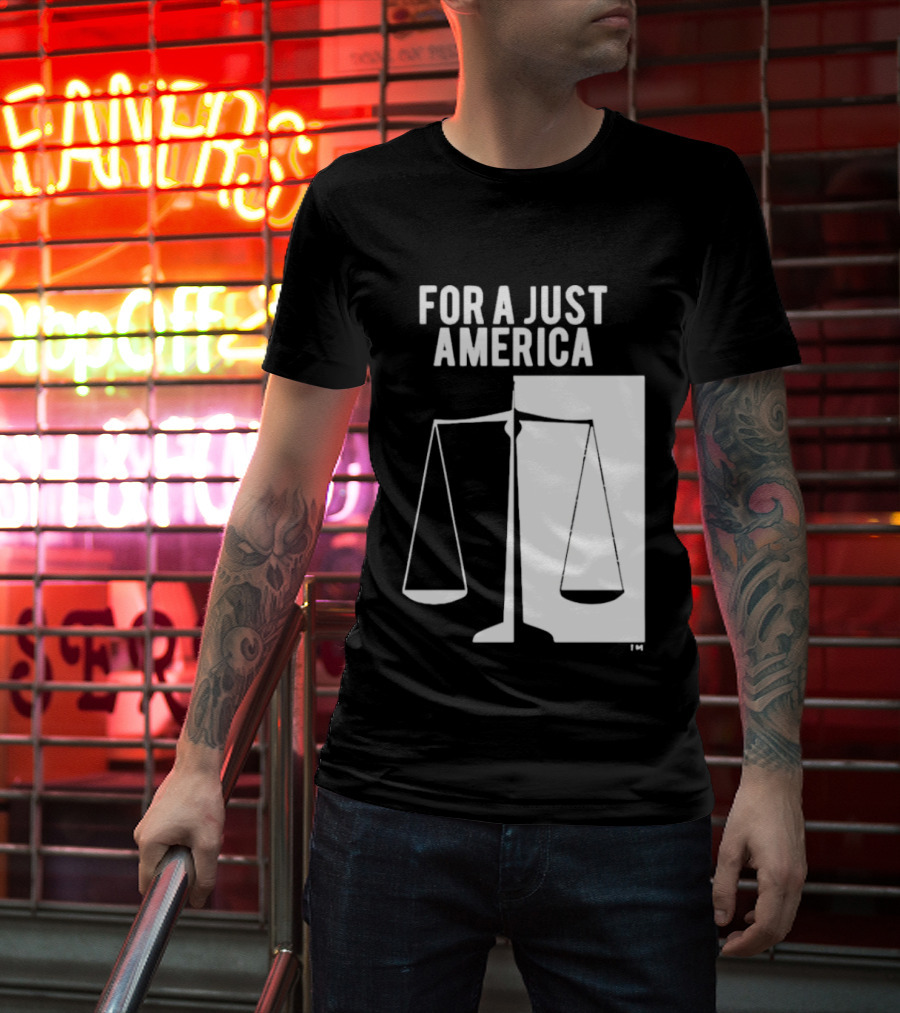 Resist For A Just America Scales Of Justice T-Shirt