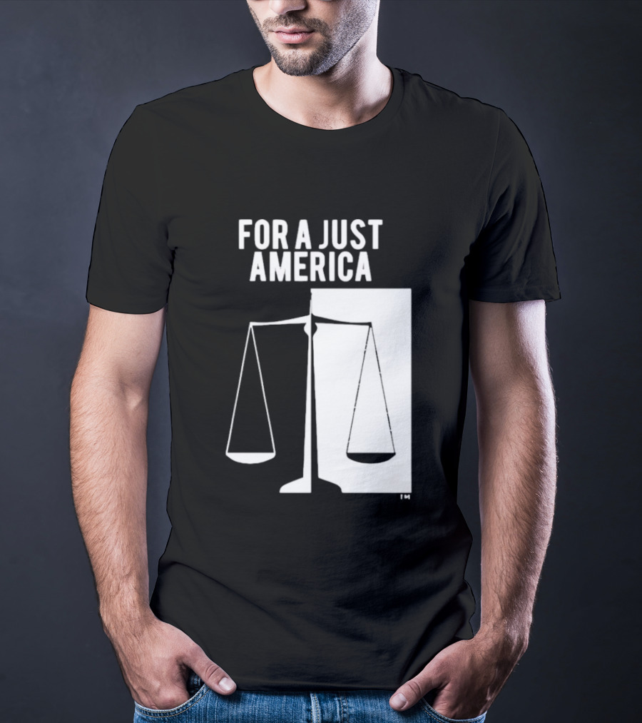 Resist For A Just America Scales Of Justice T-Shirt