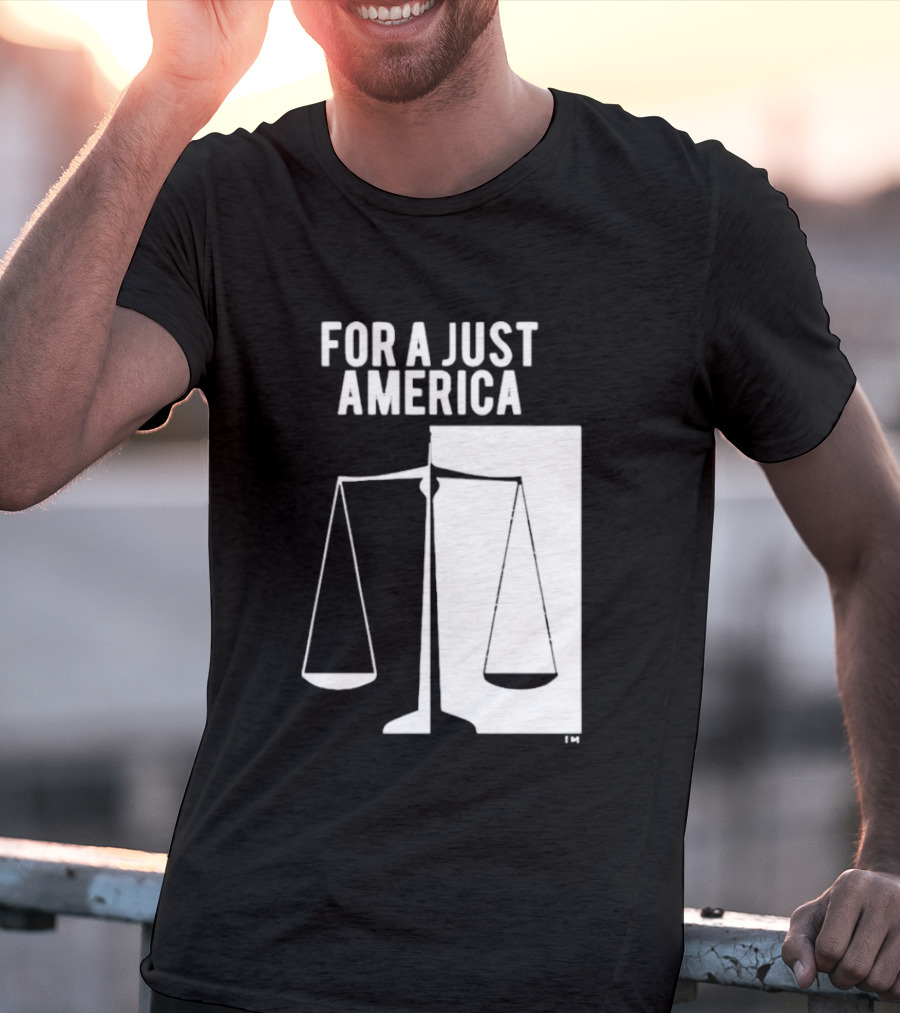 Resist For A Just America Scales Of Justice T-Shirt