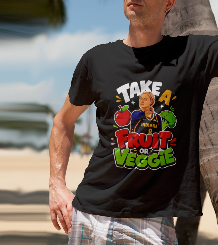 Take A Fruit Or Veggie Indiana 8 T-Shirt