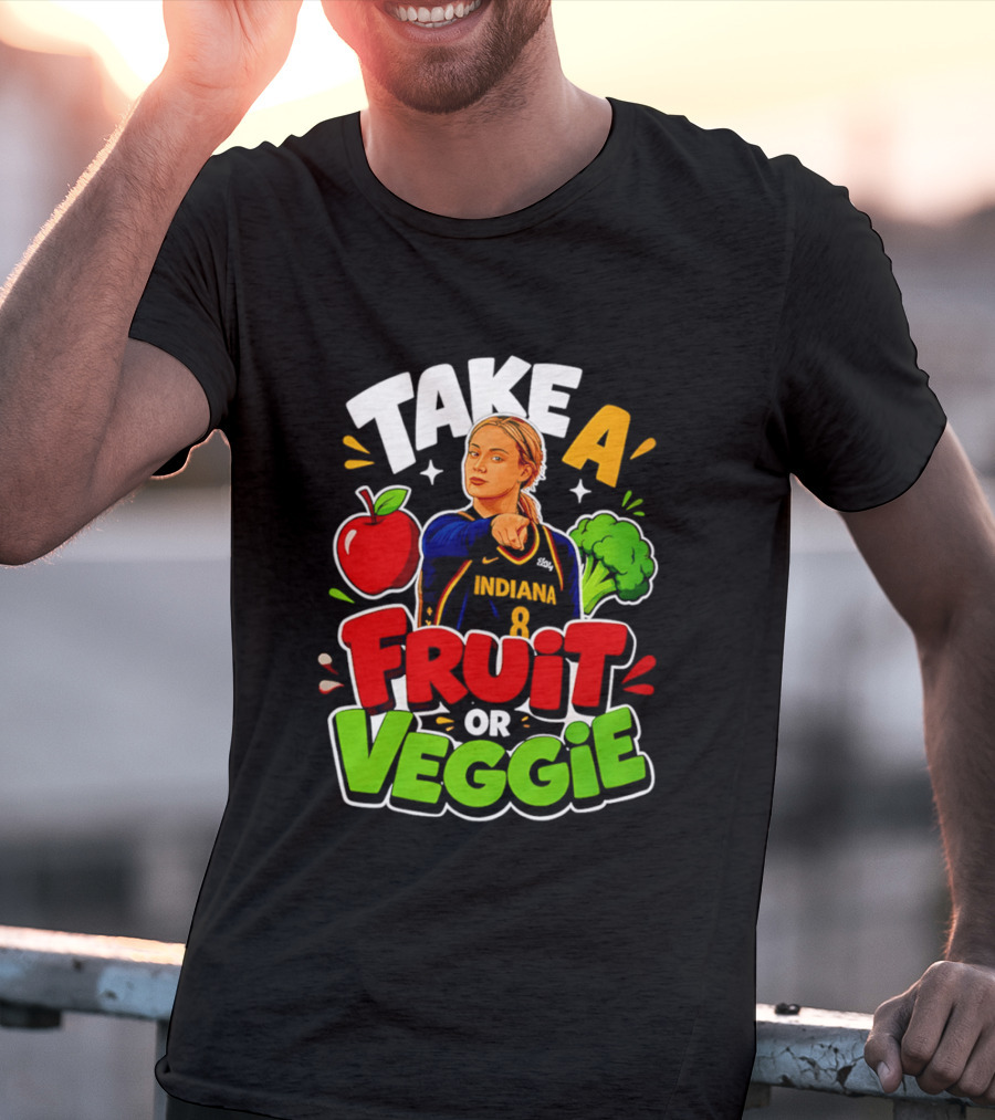 Take A Fruit Or Veggie Indiana 8 T-Shirt
