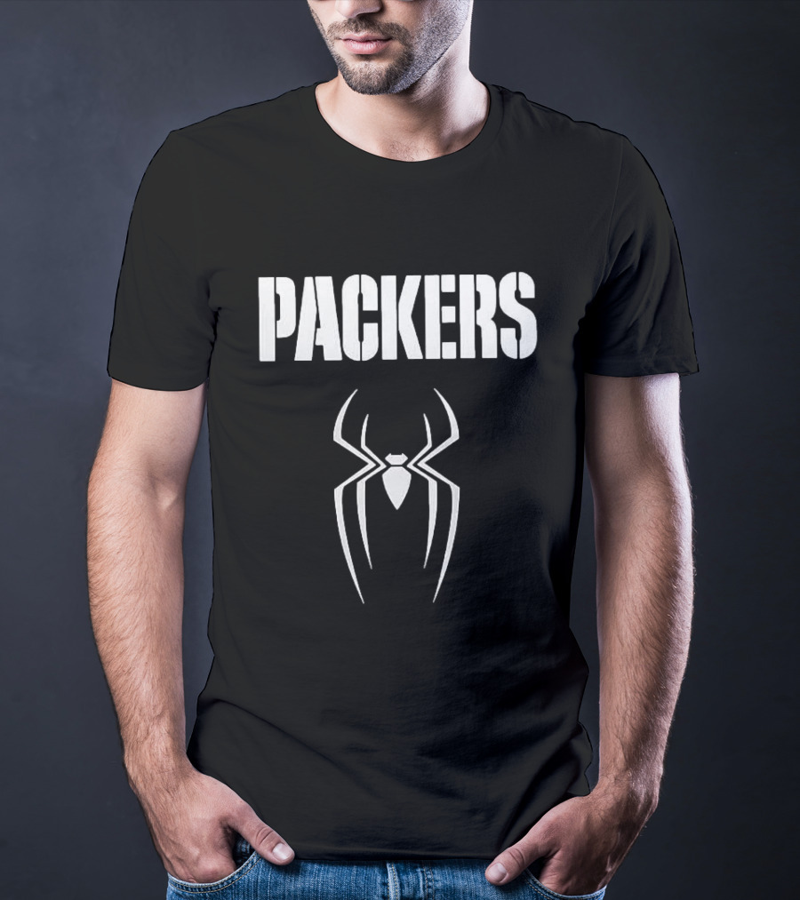 Spider Man Packers Brand New Day T-Shirt