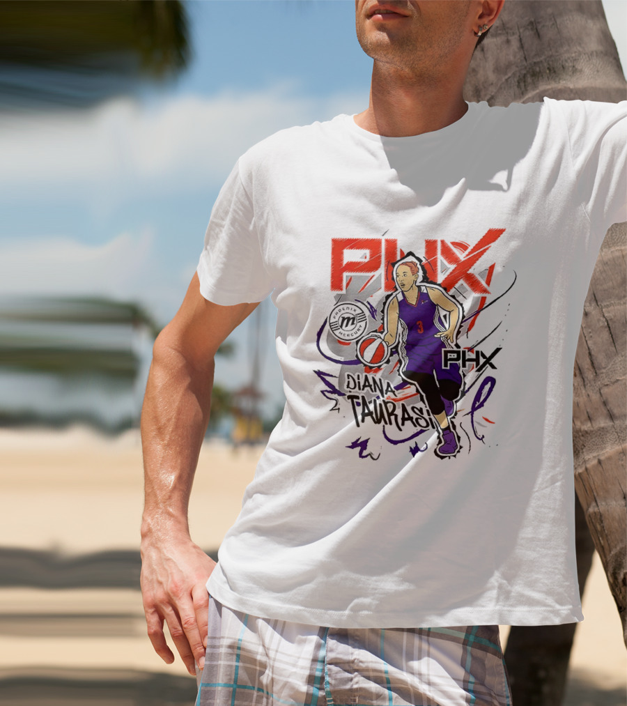 Diana Taurasi Phoenix Mercury PHX Basketball WNBA T-Shirt