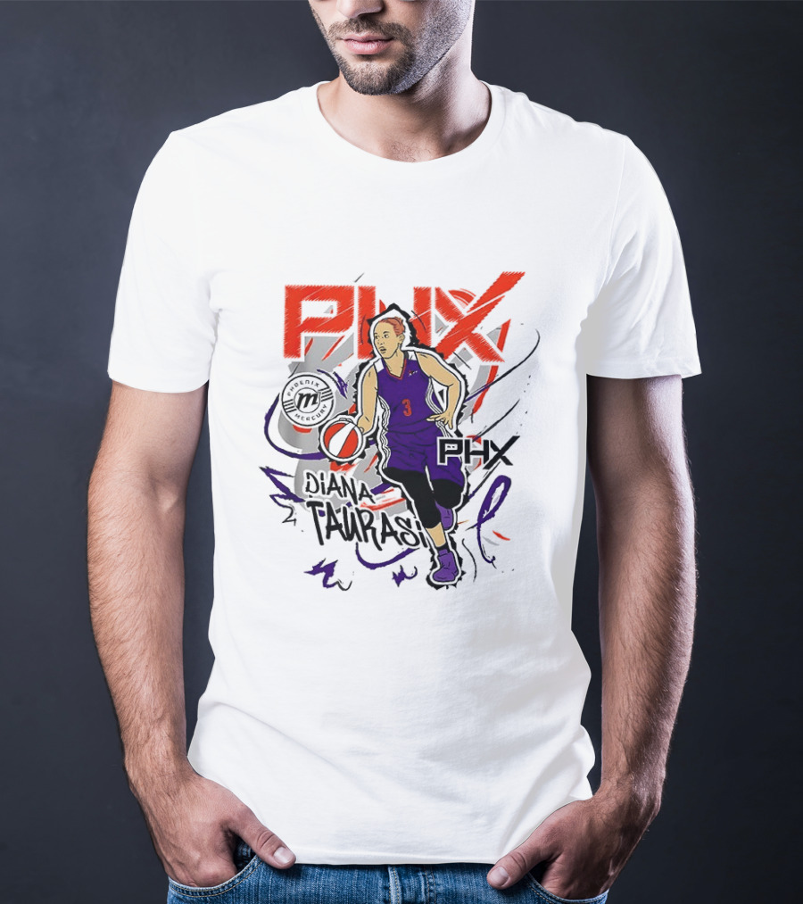Diana Taurasi Phoenix Mercury PHX Basketball WNBA T-Shirt