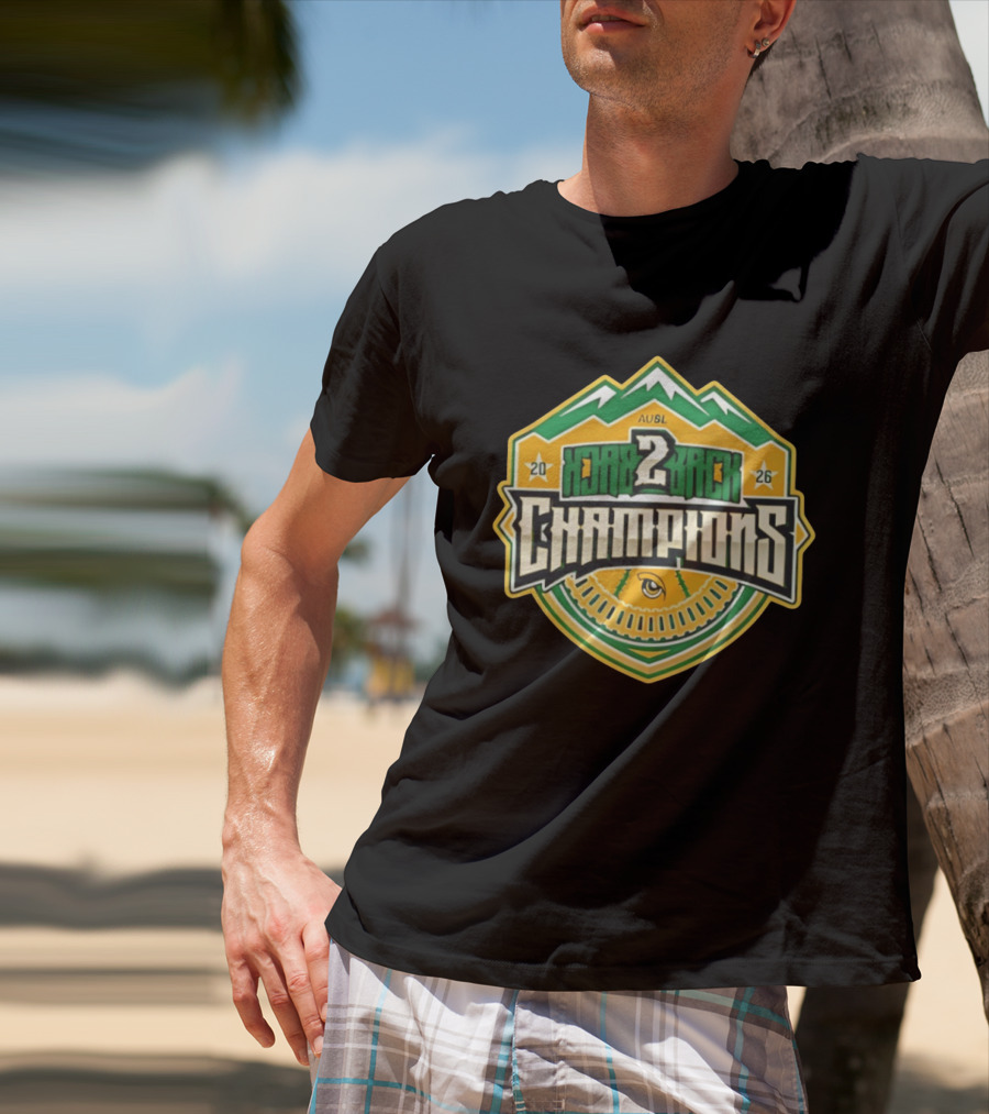 Utah Talons 2026 AUSBL Back 2 Back Champions T-Shirt