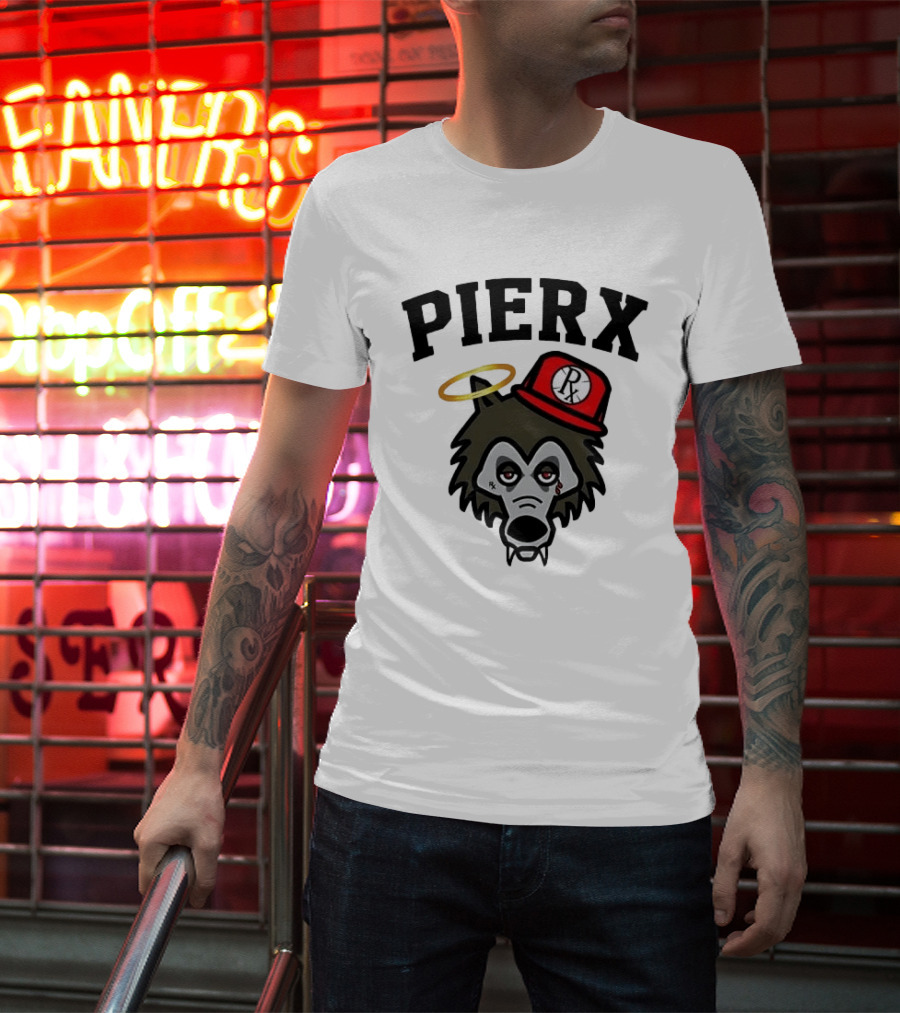 RX Wolf Pierx Halo Red Hat T-Shirt