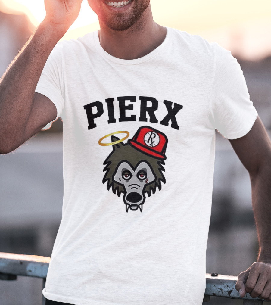 RX Wolf Pierx Halo Red Hat T-Shirt