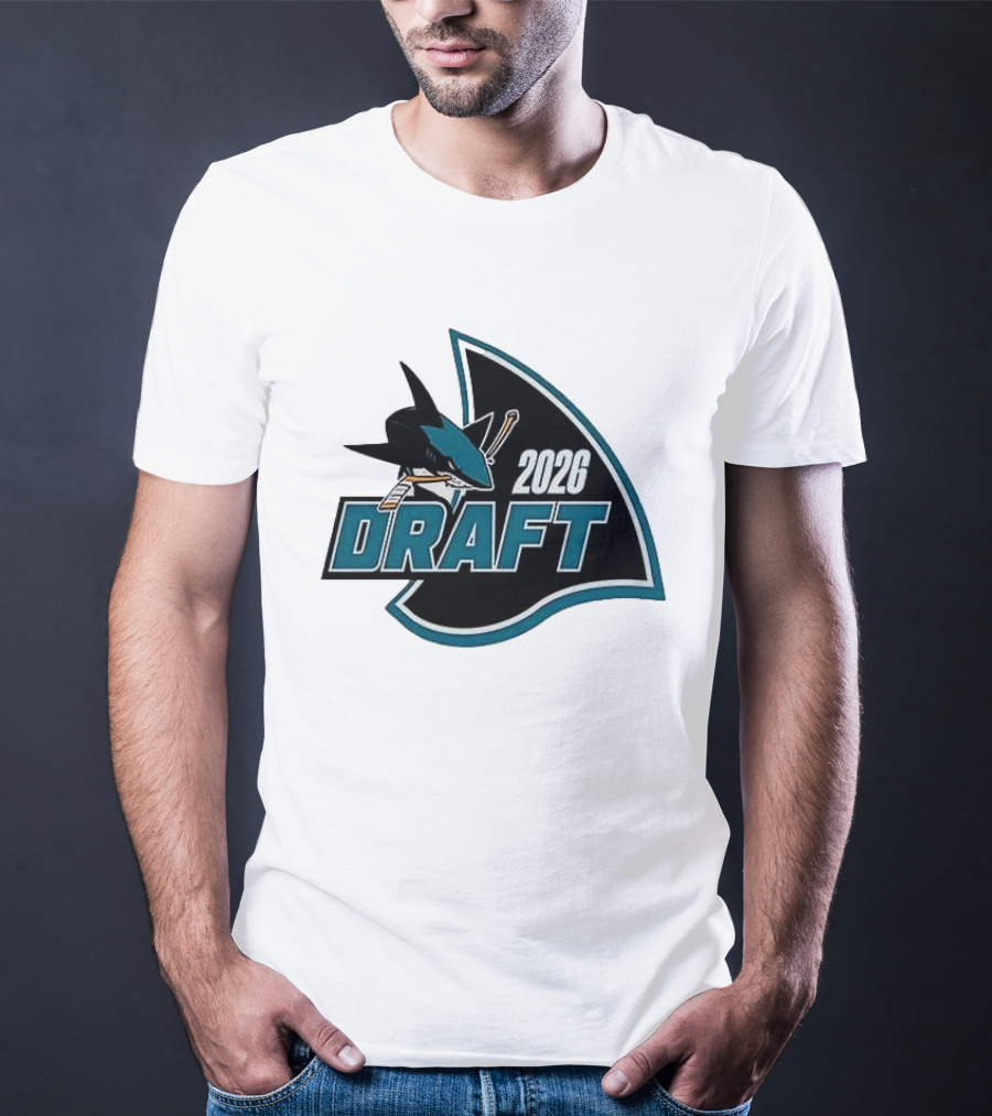 San Jose Sharks 2026 Draft Macklin Celebrini #71 T-Shirt
