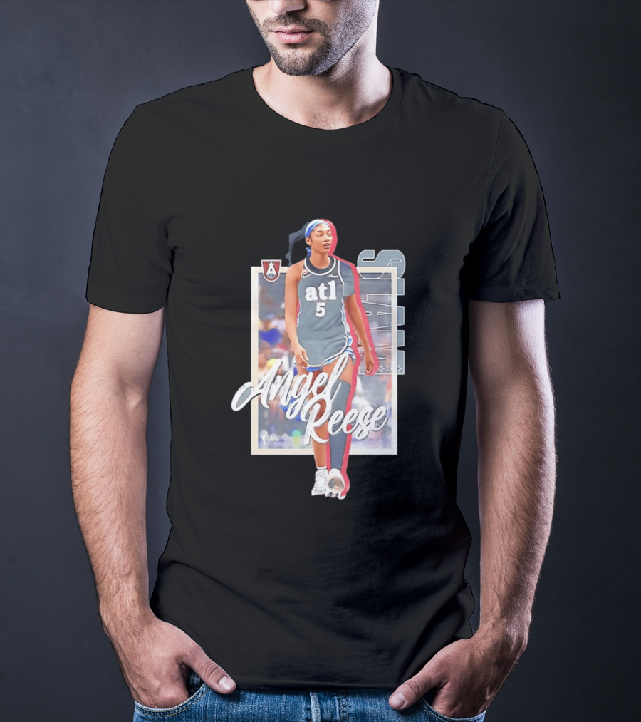 Angel Reese ATL 5 Atlanta Dream Player Slam T-Shirt