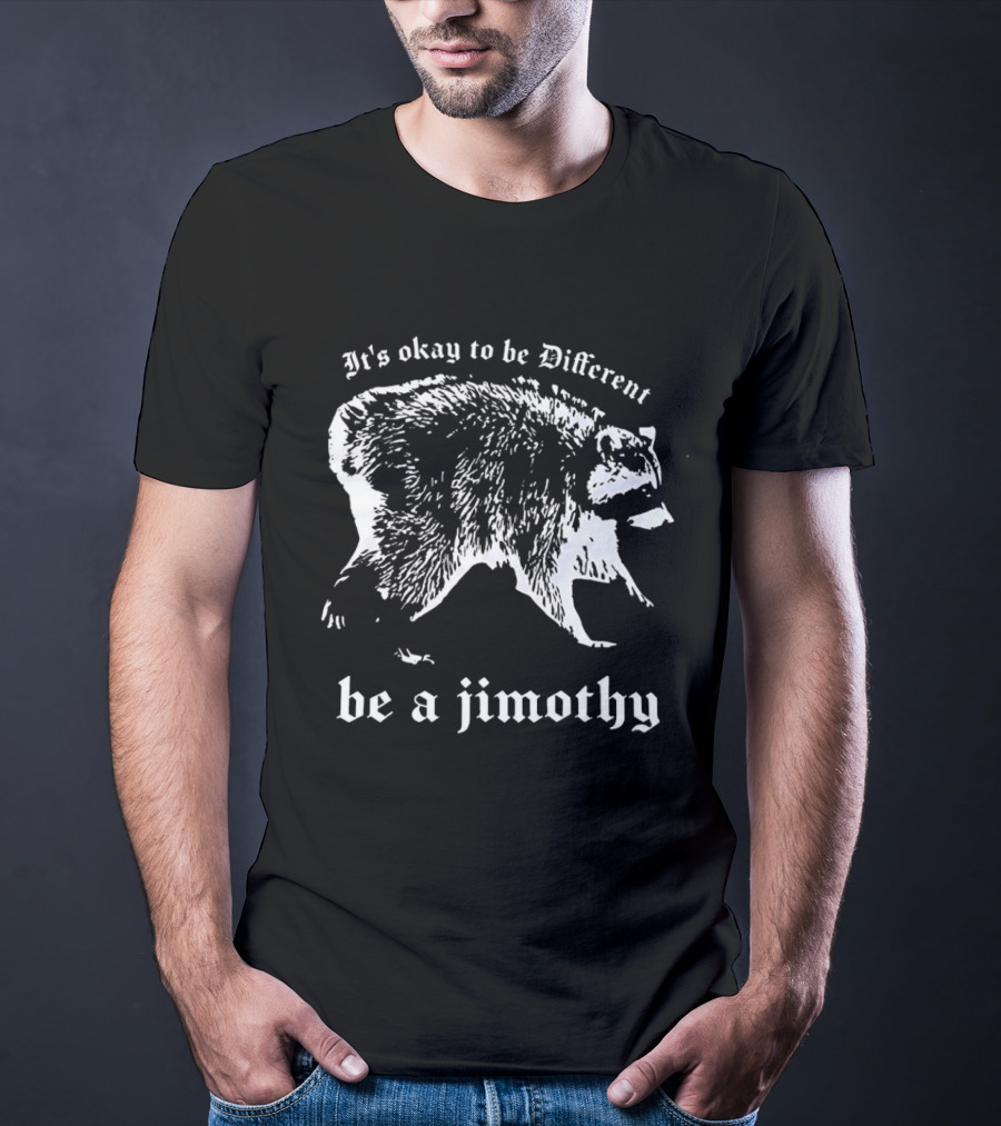 It's Okay To Be Different Be A Jimothy T-Shirt