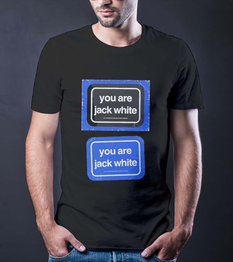 July 23 2026 Jack White You Are Radius Chicago IL Event T-Shirt