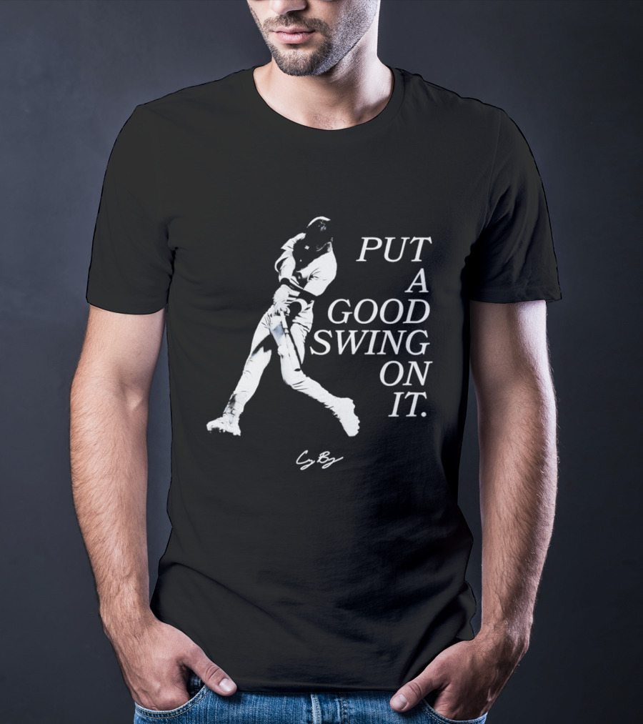 Cody Bellinger Put A Good Swing On It T-Shirt