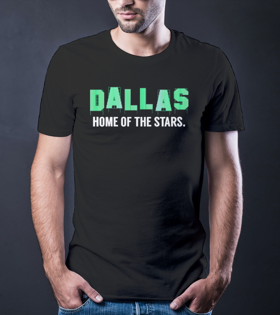 Dallas Home Of The Stars Texas Hockey T-Shirt