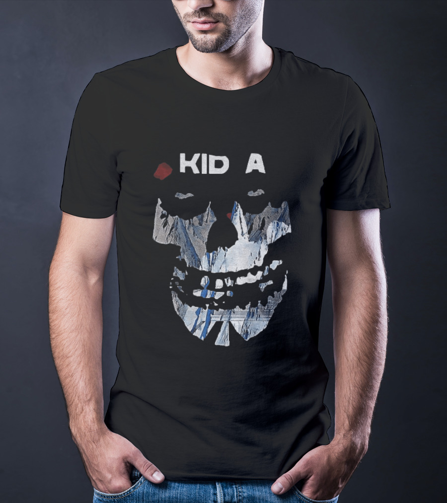 Kid A Fiend Skull Meme T-Shirt