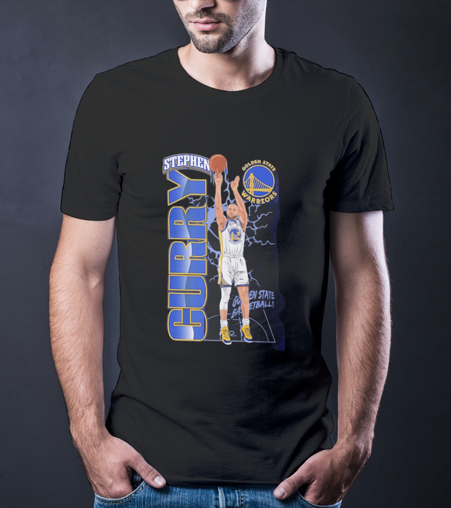 Stephen Curry Golden State Warriors Basketball Icon 2026 T-Shirt