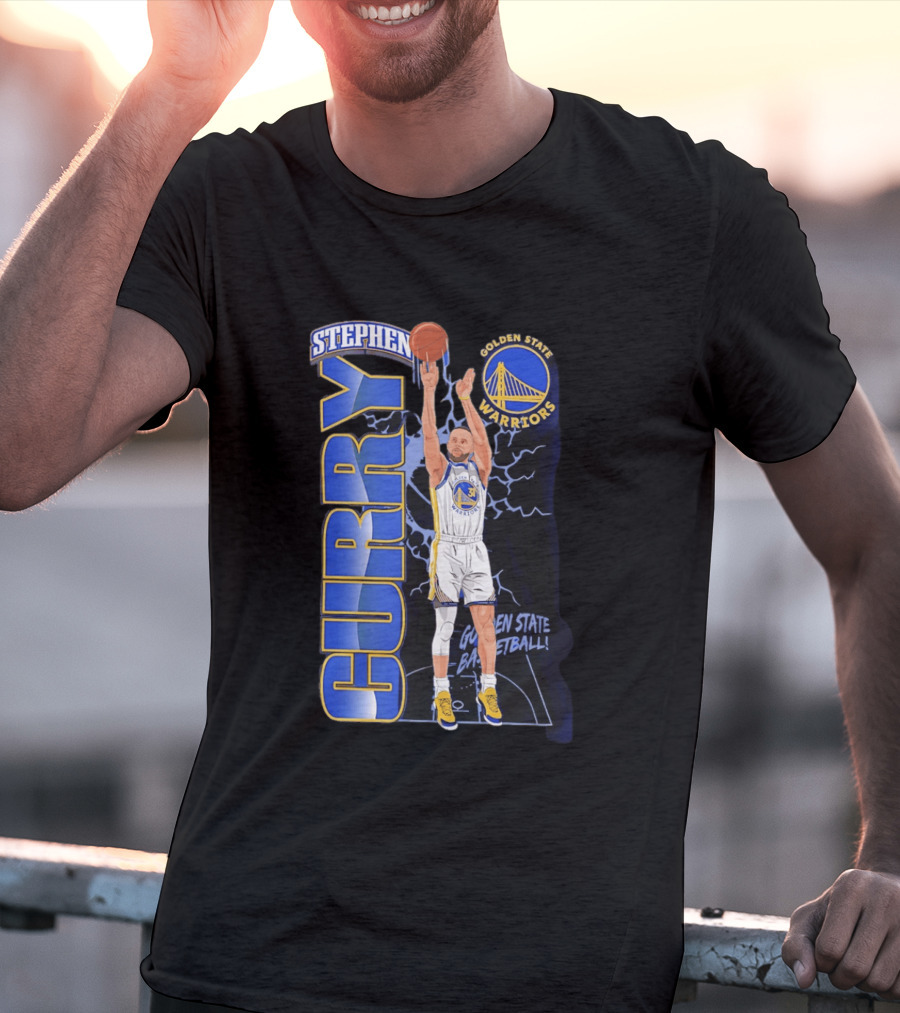 Stephen Curry Golden State Warriors Basketball Icon 2026 T-Shirt