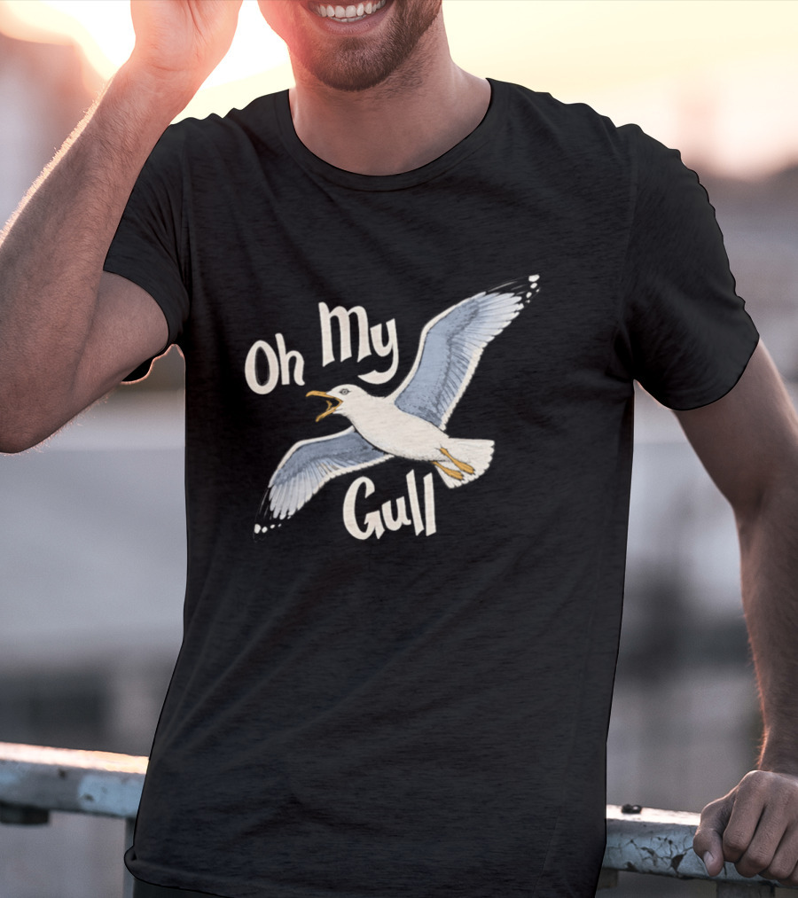 Oh My Gull Seagull Funny Bird T-Shirt
