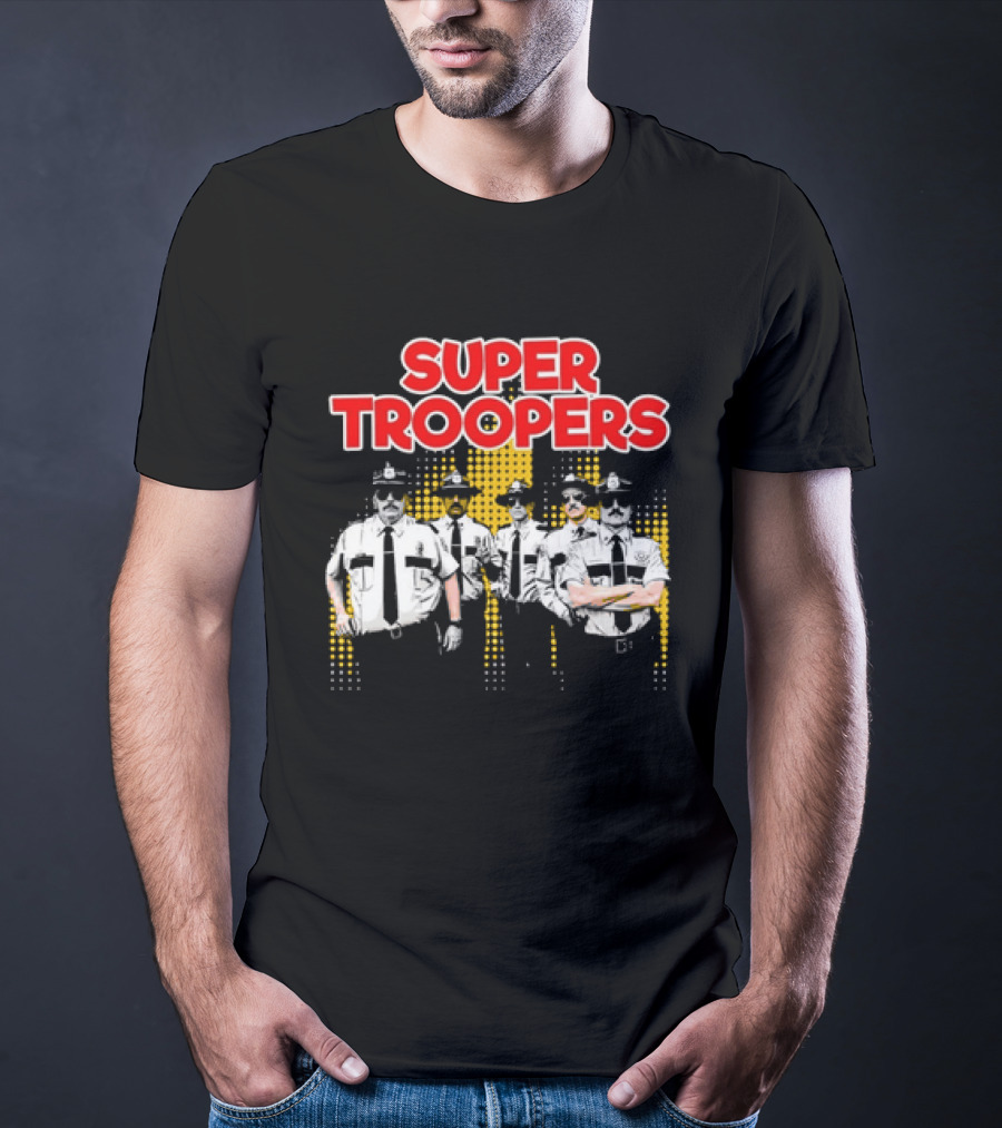 Super Troopers Comedy Movie Law Enforcement Team T-Shirt