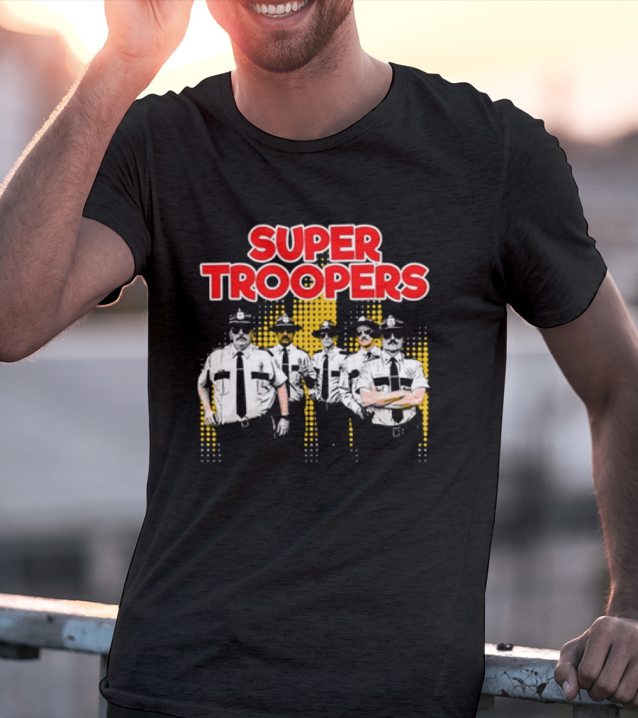 Super Troopers Comedy Movie Law Enforcement Team T-Shirt