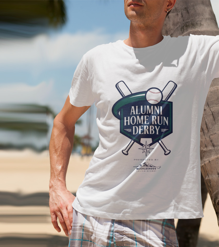 Alumni Home Run Derby Presented By Muckleshoot Casino Resort 2026 Baseball Event T-Shirt
