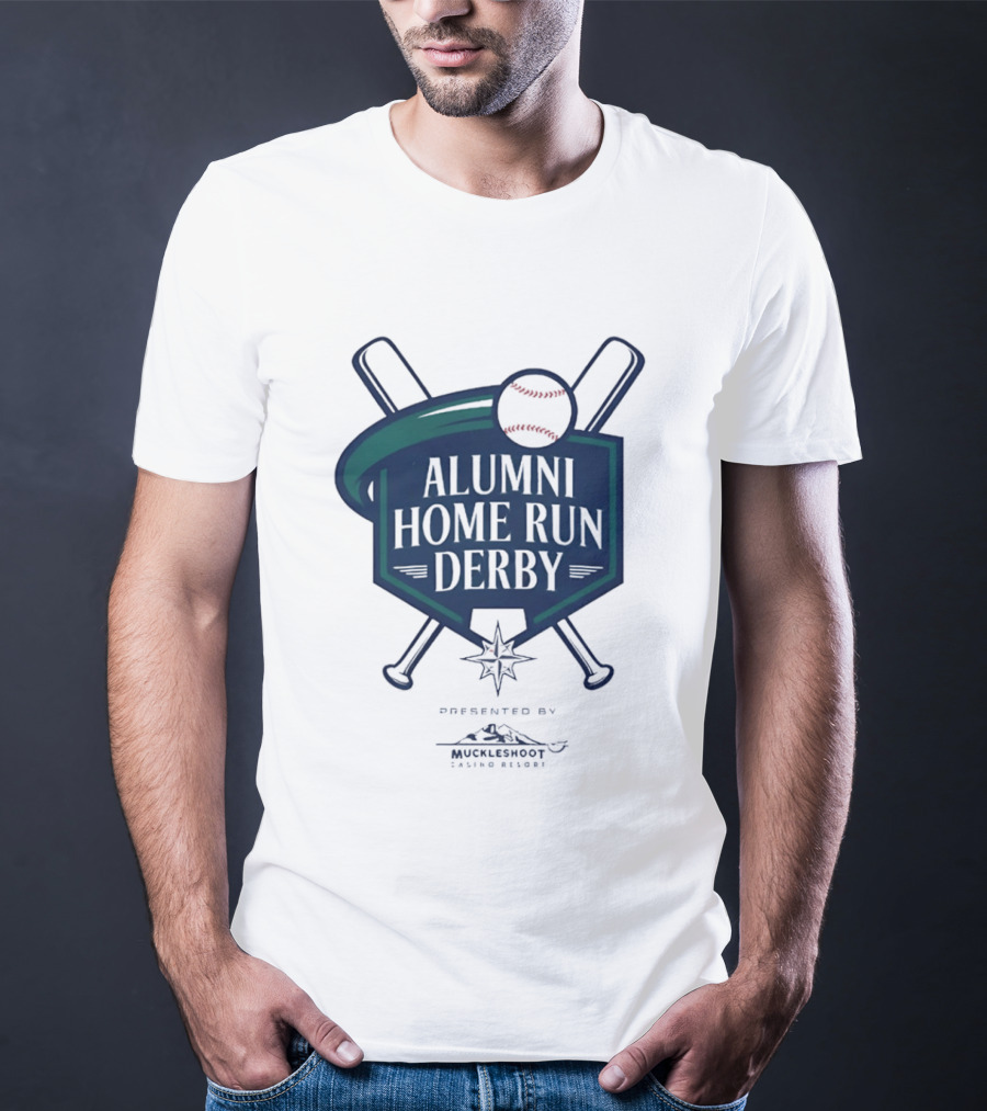 Alumni Home Run Derby Presented By Muckleshoot Casino Resort 2026 Baseball Event T-Shirt