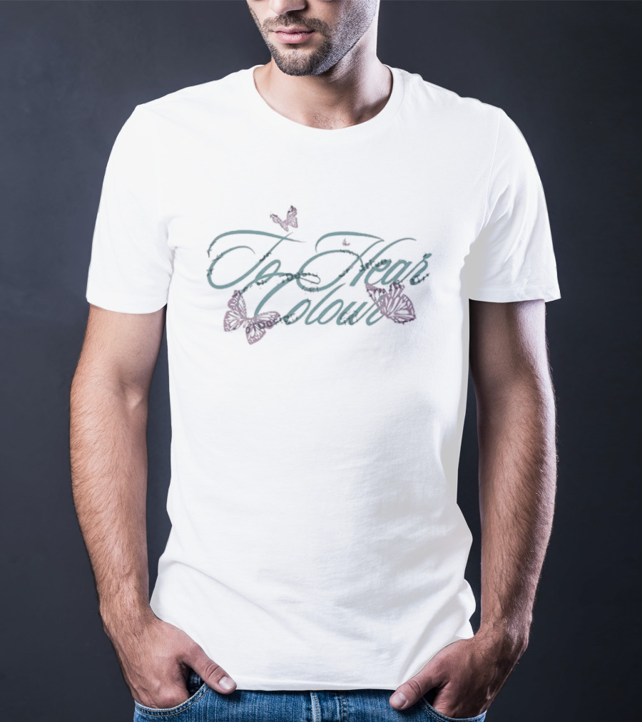 Colin From Accounts Ashley To Hear Colour Butterflies T-Shirt