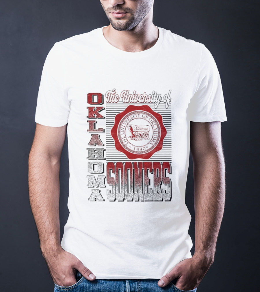 The University Of Oklahoma Sooners Vintage Seal T-Shirt