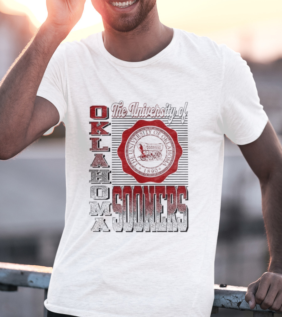 The University Of Oklahoma Sooners Vintage Seal T-Shirt