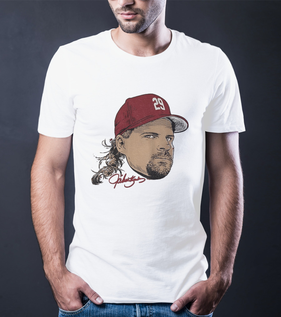 John Kruk 29 Big Face Philadelphia Phillies Baseball Swag MLB 2026 T-Shirt