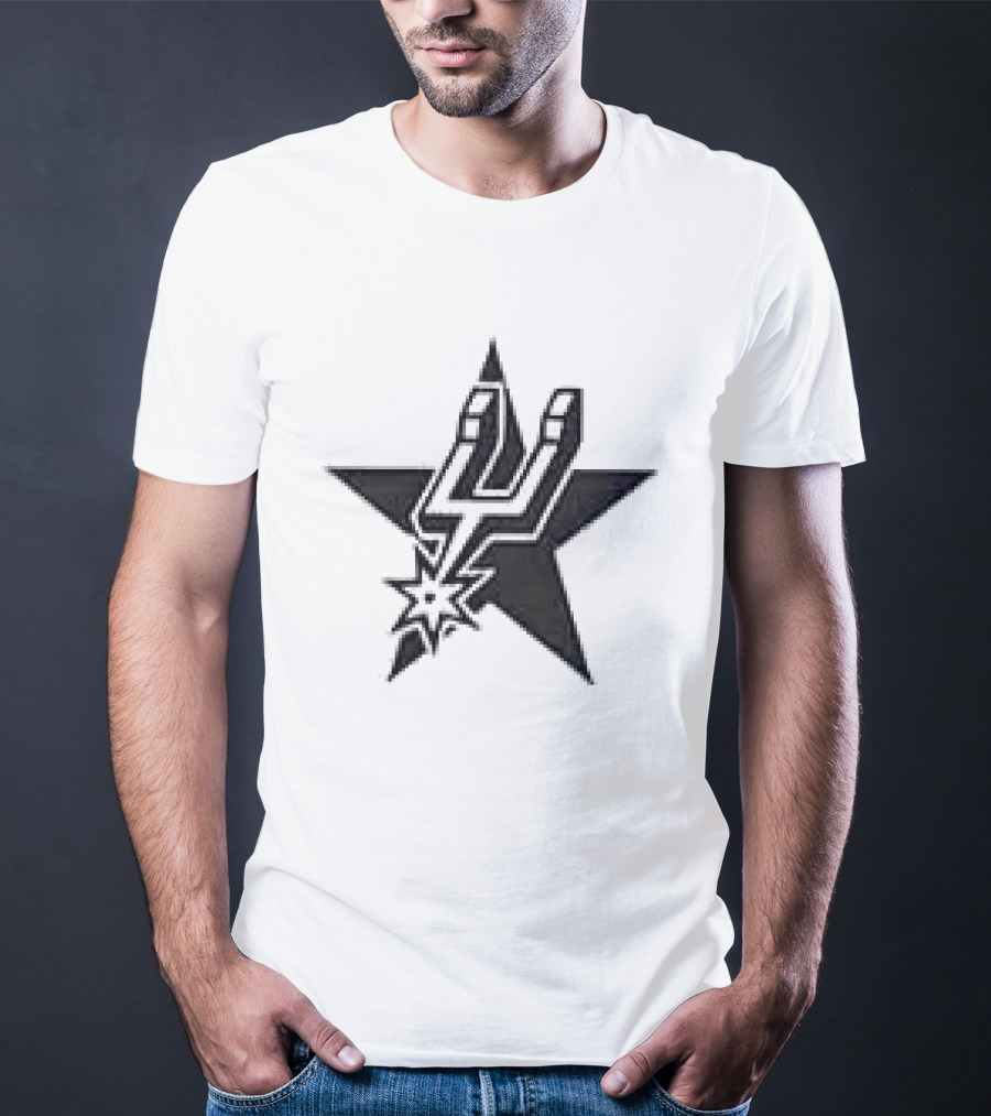 San Antonio Spurs Star NBA Team T-Shirt