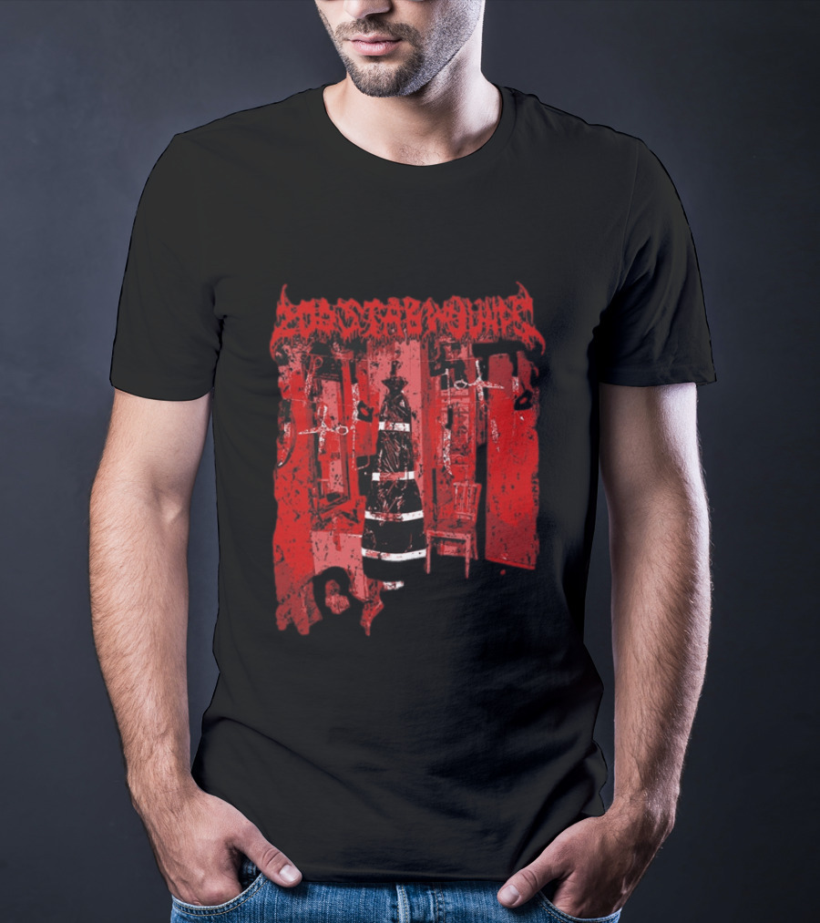 200 Stab Wounds Manual Manic Procedures Red Torture Chamber T-Shirt