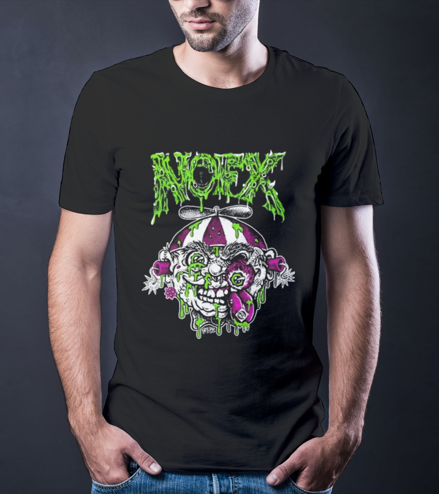 NOFX 2024 Slime Drenched Clown T-Shirt