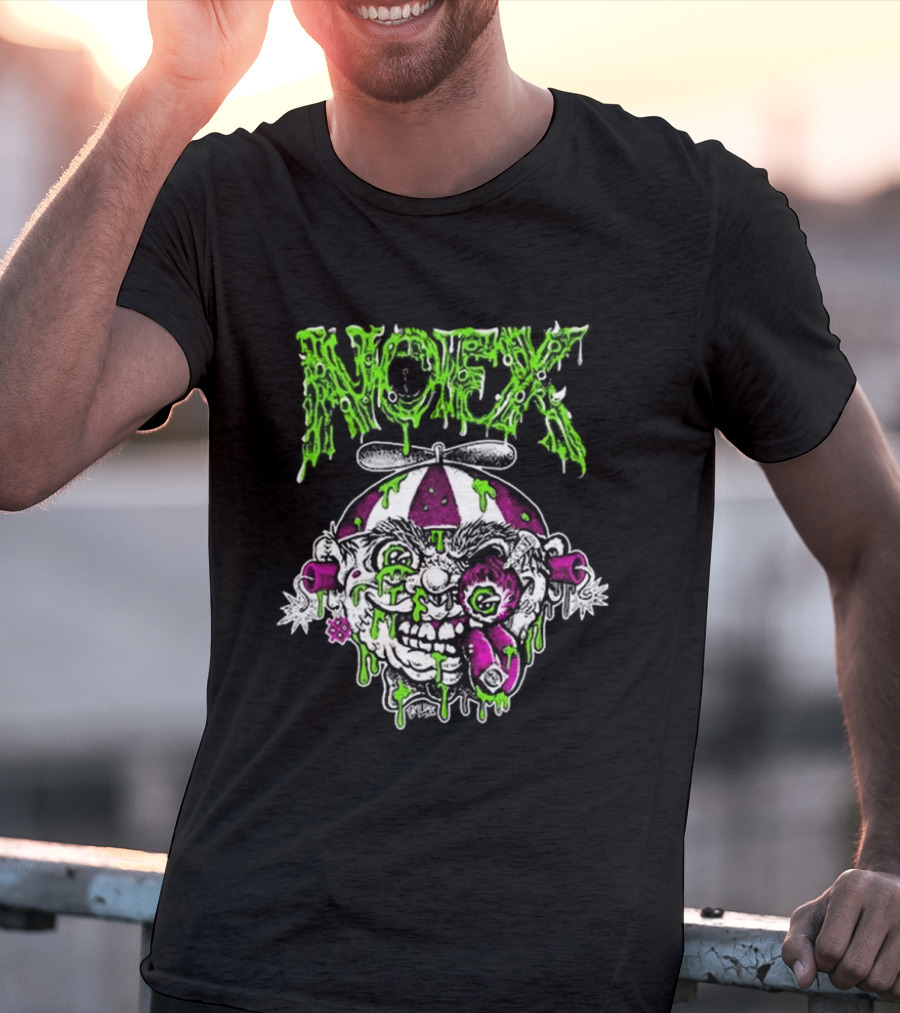 NOFX 2024 Slime Drenched Clown T-Shirt