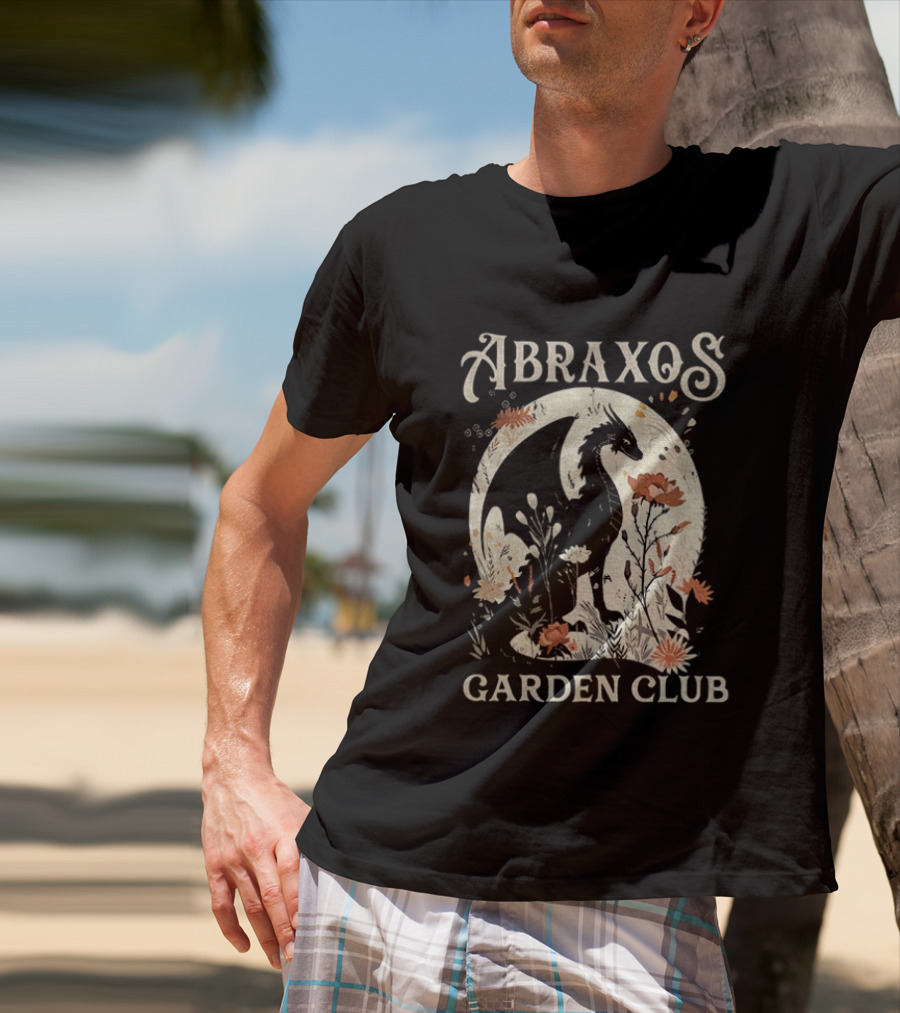 Abraxos Flower Garden Club Throne Of Glass T-Shirt